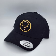 Classics Cap Hat Baseball Embroidery Black Cotton Blend Adjustable Unisex