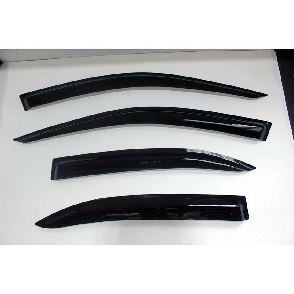 For Mercedes BENZ W204 4DR Window Visor Sun Rain Guard Weather Shield 4PCS 2013 Foto 3 de 4