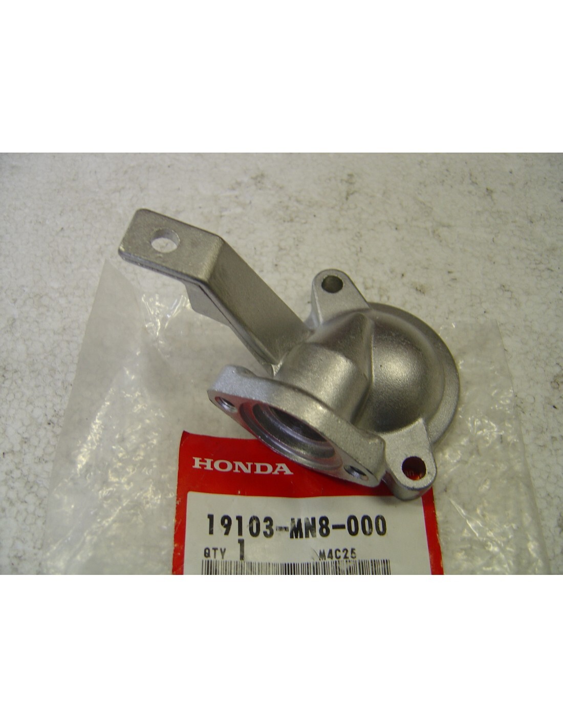 Conduit alu pour CB500 1994-1998 : tube de radiateur de rechange en aluminium argenté