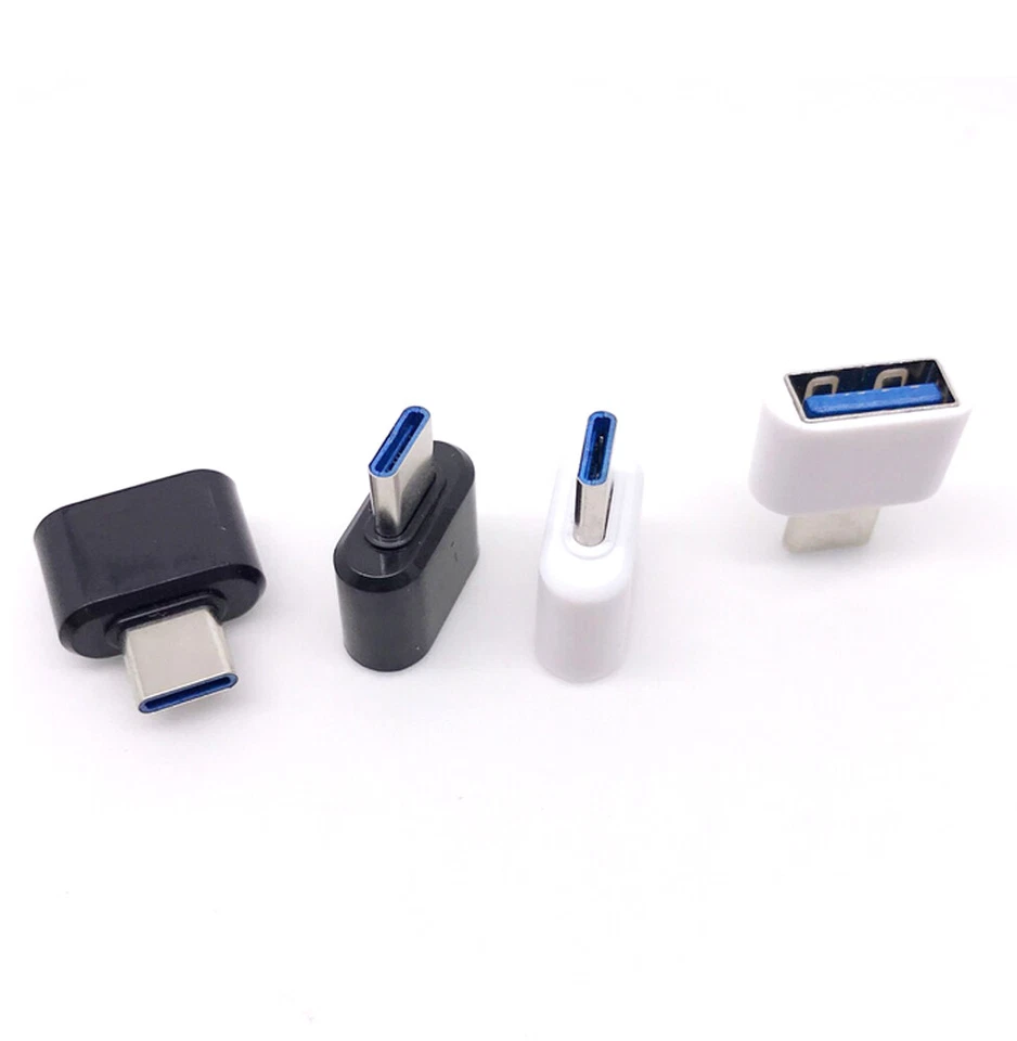 1Pc Type C USB-C 3.1 Male To USB Female OTG Data Adapter For cell phone smart - Image 3 of 4