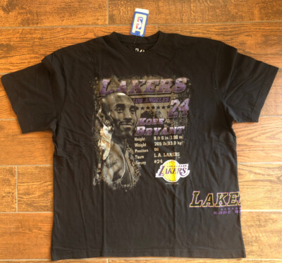 希少  NBA 24 KOBE BLACK MAMBA Tシャツ L Kobe Bryant T Shirt Black Mamba Los Angeles Lakers Majestic 2XL