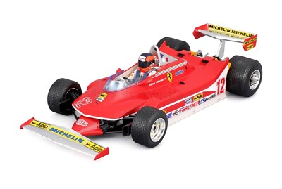 FERRARI - F1 312T4 #12 WINNER GP USA Gilles Villeneuve au 1/18 de