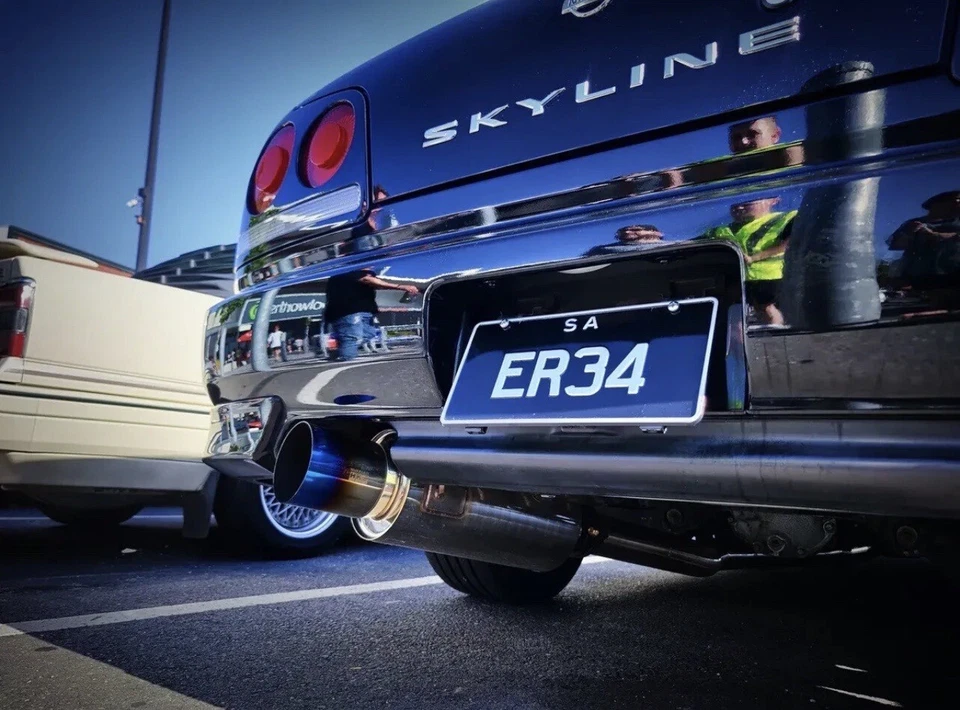 HKS Muffler Cannon 2.5” Inlet To 4” Outlet - Image 2 of 3