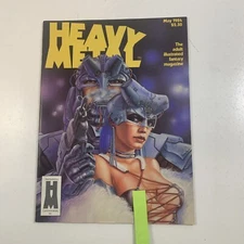 Heavy Metal Magazine May 1984 Fantasy Pepe Moreno, Voss, Druillet, Moebius G#973