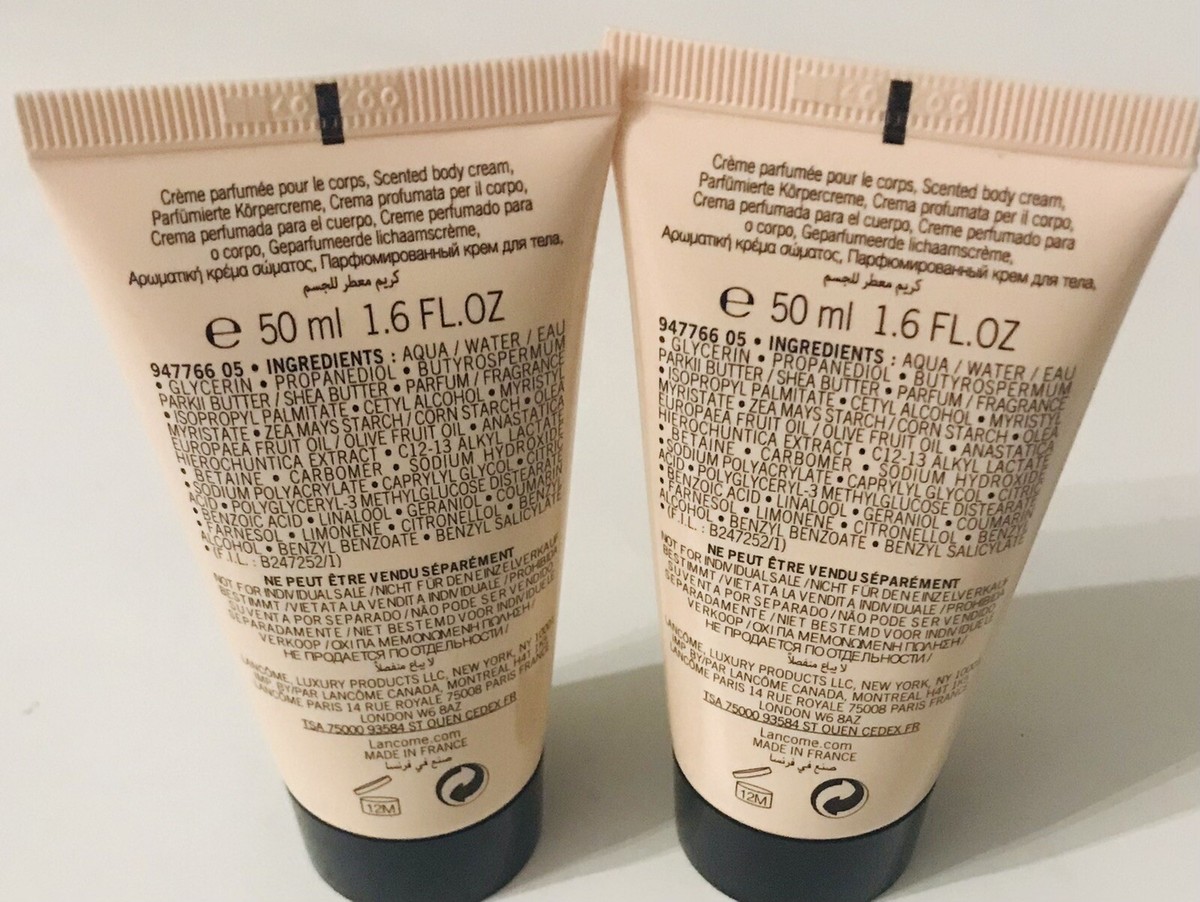 値下げ☆未使用 LANCOME IDÔLE BODY CREAM Lancome IDOLE LA POWER CREMA 6.8 oz SEALED Perfumed