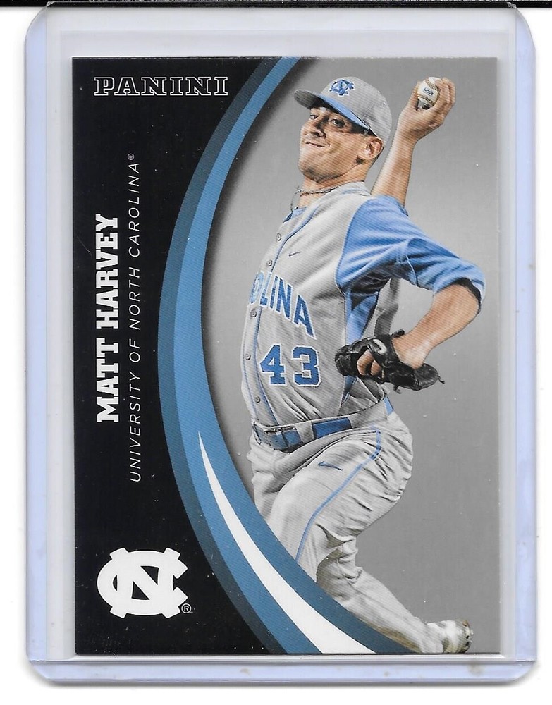 2016 Panini Collegiate Multi-Sport North Carolina Silver #27 Matt Harvey