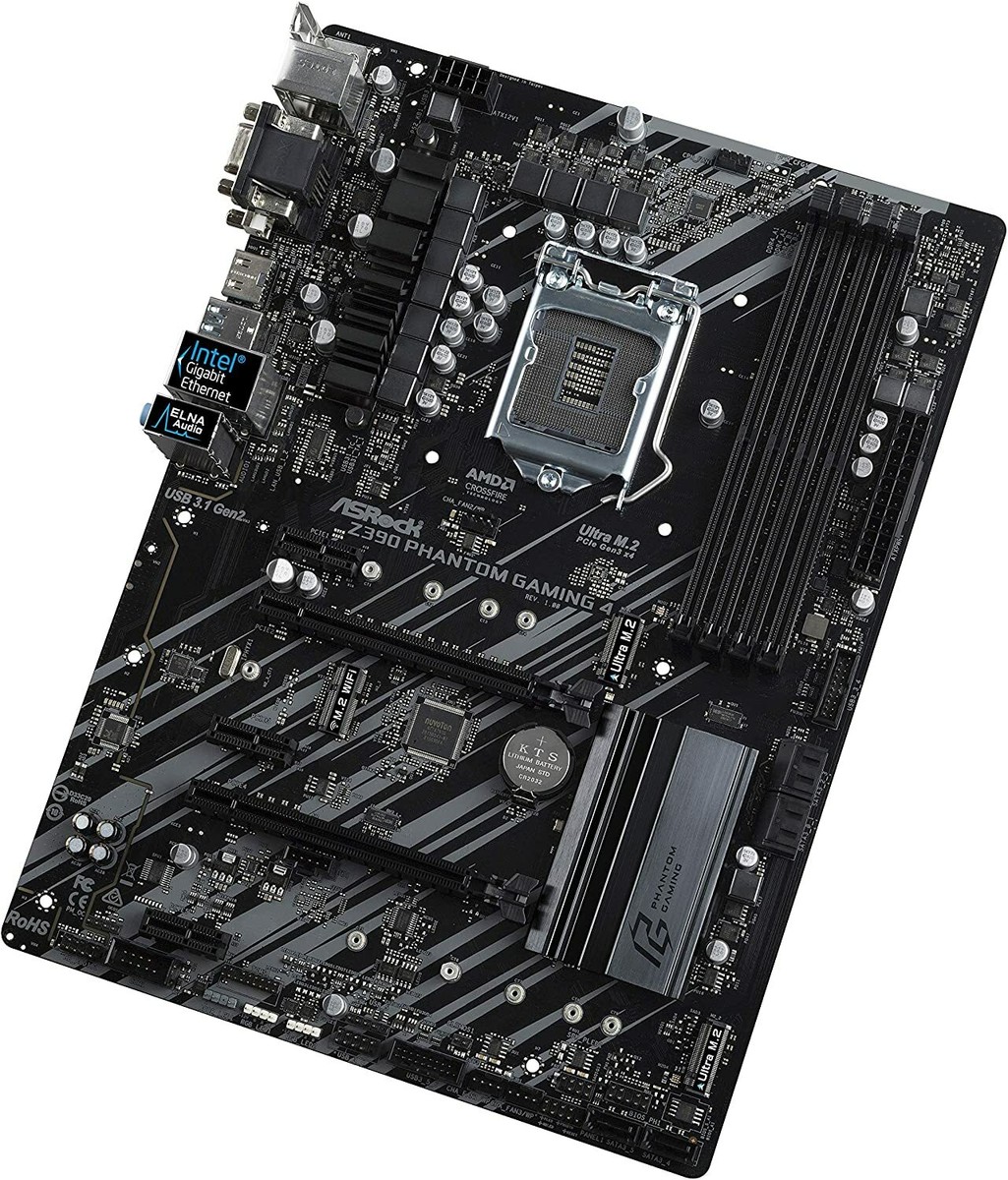 For ASROCK Z390 Phantom Gaming 4 Motherboard LGA1151 DDR4 ATX