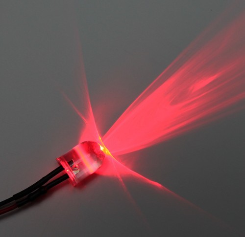 LED 10mm verkabelt 5V / 12V / 24V mit 20cm Kabel Modellbau Hobby KFZ sehr hell - Bild 2 von 9
