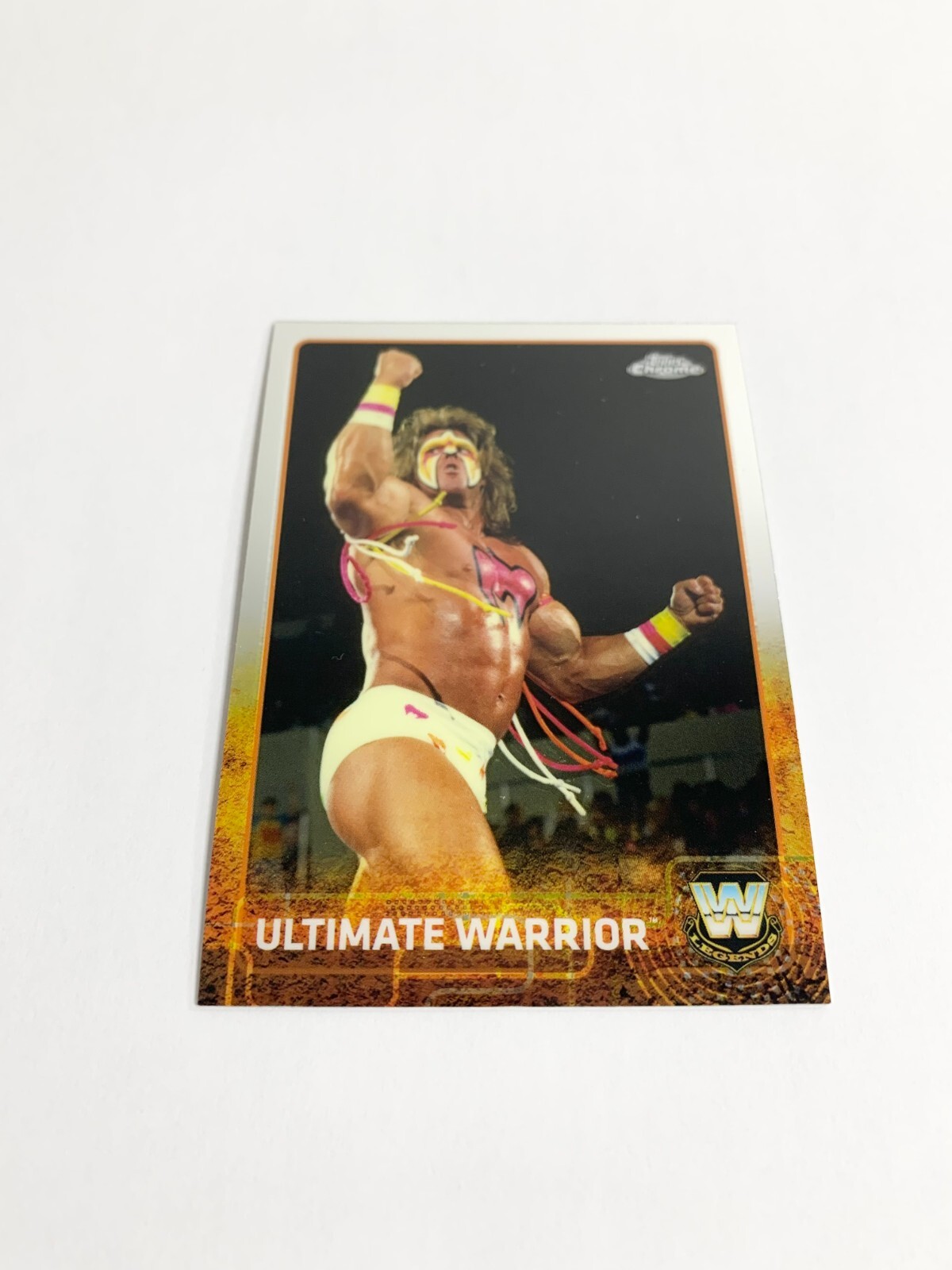 Ultimate Warrior 2015 Topps Chrome WWE Base Card # 90