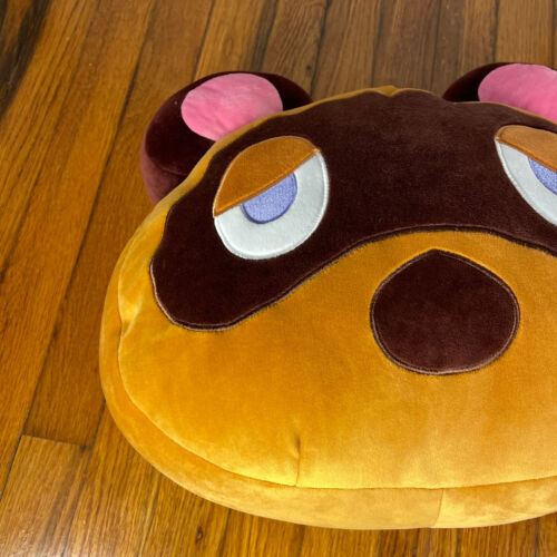 Animal Crossing 15" Tom Nook Plush Pillow Tomy Nintendo Club Mocchi Mocchi - Picture 2 of 5