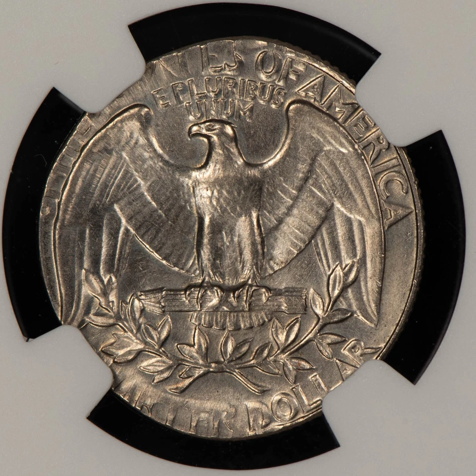 1974 25c Washington Quarter - Mint Error Stk on 5c Planchet - NGC MS 63 - X5915 - Image 4 of 4