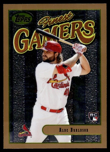 2023 Topps Finest Gamers Alec Burleson RC St. Louis Cardinals #59 - 第 1/2 張圖片