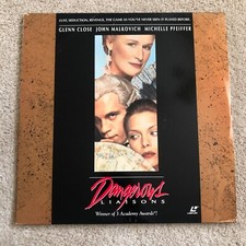 Dangerous Liaisons LaserDisc Widescreen Extended Play