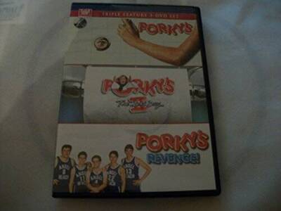 Porky's Triple Feature (Porky's/Porky's 2/Porky's Revenge) - DVD - GOOD