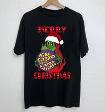 Merry Christmas King Gizzard and the Lizard Wizard Black All Size Shirt AM205
