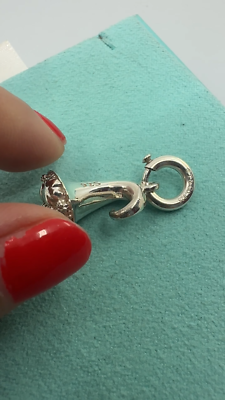 Tiffany & Co. 925 Silver Cornucopia Thanksgiving Harvest Charm