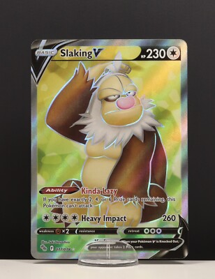 Slaking V 077/078 Ultra Rare - 2022 Pokemon GO NM