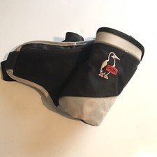 Chums Fanny Pack Black Grey Bag Adjustable w ...