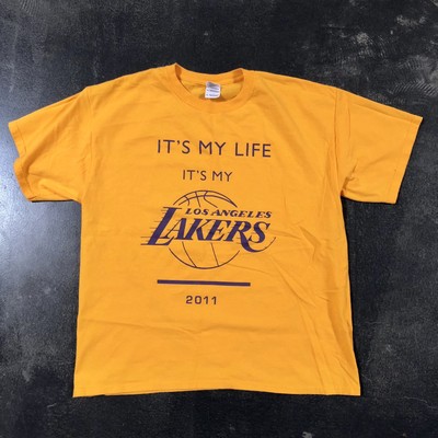 Los Angeles Lakers 11 It S My Life It S My Lakers Official Shirt Ebay