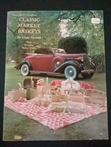 Classic Market Baskets by Linda Thomas with Stenciled Basket Liners