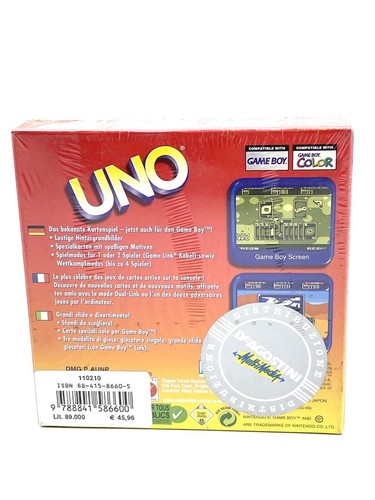Vintage NINTENDO GAMEBOY MATTEL UNO GAME BOY PAL BOX NEW OLD STOCK#NIB FB - Imagen 4 de 4