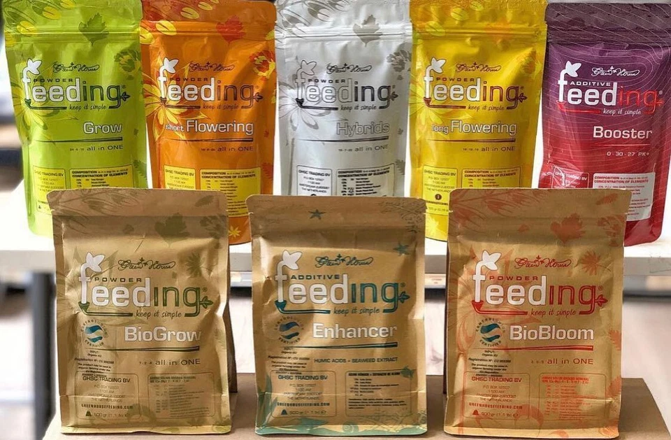 Green House Powder Feeding/ 8 Varianten (125g)