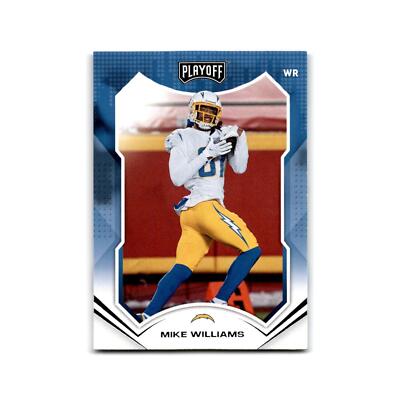 Mike Williams 2021 Panini Playoff #96 Los Angeles Chargers Football