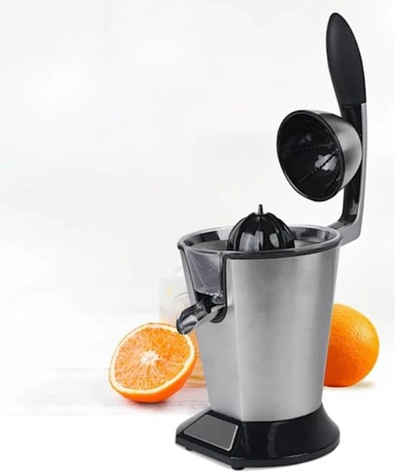 Premium Electric Orange Juicer | Stainless Steel Citrus Squeezer with New Ultra-