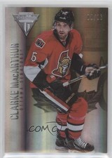 2013-14 Panini Titanium Jersey Number 2/16 Clarke MacArthur #14 xp6