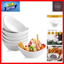 6 Pack Ceramic Dipping Bowls, 2.7 Oz Porcelain Dipping Sauce Dishes Dip Pinch...