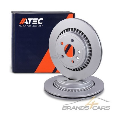 ATEC 2x BREMSSCHEIBE SATZ BREMSSCHEIBEN Ø302 BELÜFTET HINTEN FÜR VOLVO XC60