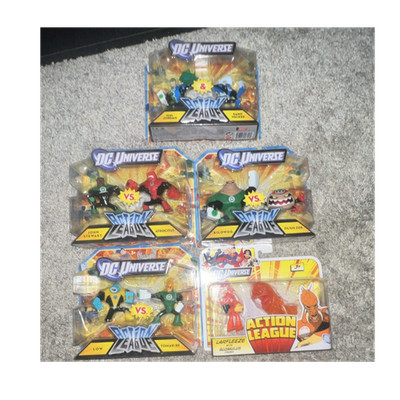 Dc Action League Green Lantern Blackest Night Lot 