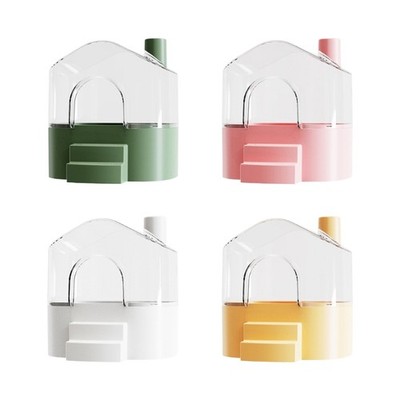 Transparent Sand Bath Container Hamster Bathroom House For Hamsters Promotes