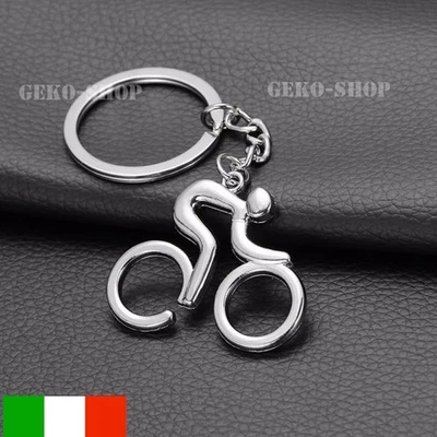 PORTACHIAVI BICI 3D idea regalo CICLISMO UOMO DONNA porta chiavi BICICLETTA - Imagen 1 de 3