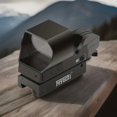 Feyachi Rechargeable, Shake Awake, Tactical Red-Green Dot 4-Reticle Reflex Sight