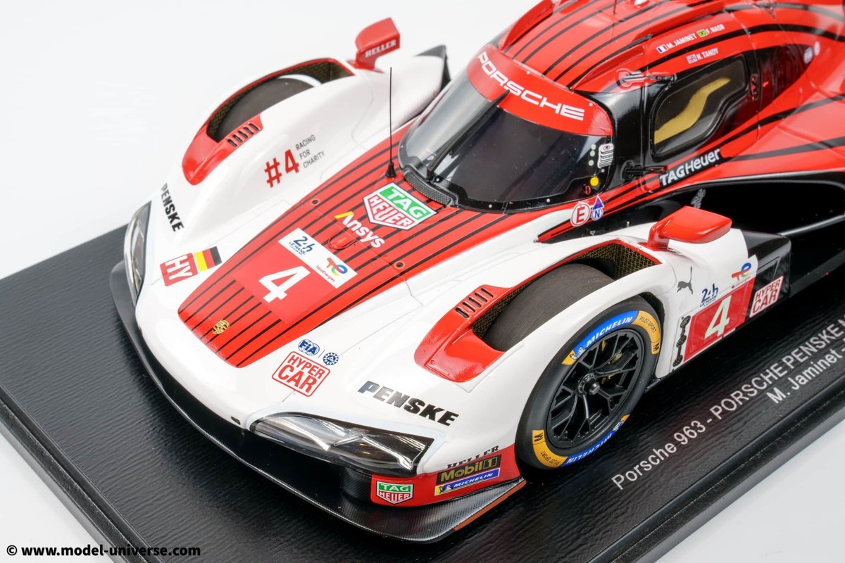 あかぱいん ページ Spark - 1:18 Porsche 963 No.4 Penske 24h Le Mans 2024 - Tandy