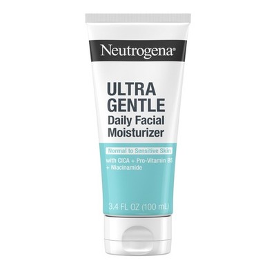 Facial Moisturizer Sensitive Skin Vitamin B3 B5 E 3.4oz Pack Neutrogena