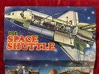 VINTAGE SPACE SHUTTLE TIN TOY WRISTWATCH 100% COMPLETE STORE DISPLAY JAPAN EXC!