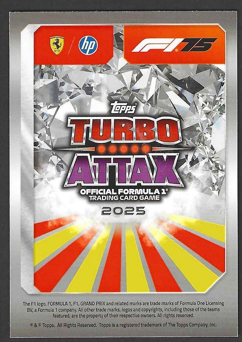 2025 Topps Turbo Attax #311 Lewis Hamilton Icons of the Grid | eBay