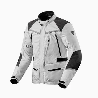 Veste Moto Rev'It RevIT Voltiac 3 H2O Gris Noir Touring - Photo 1/3
