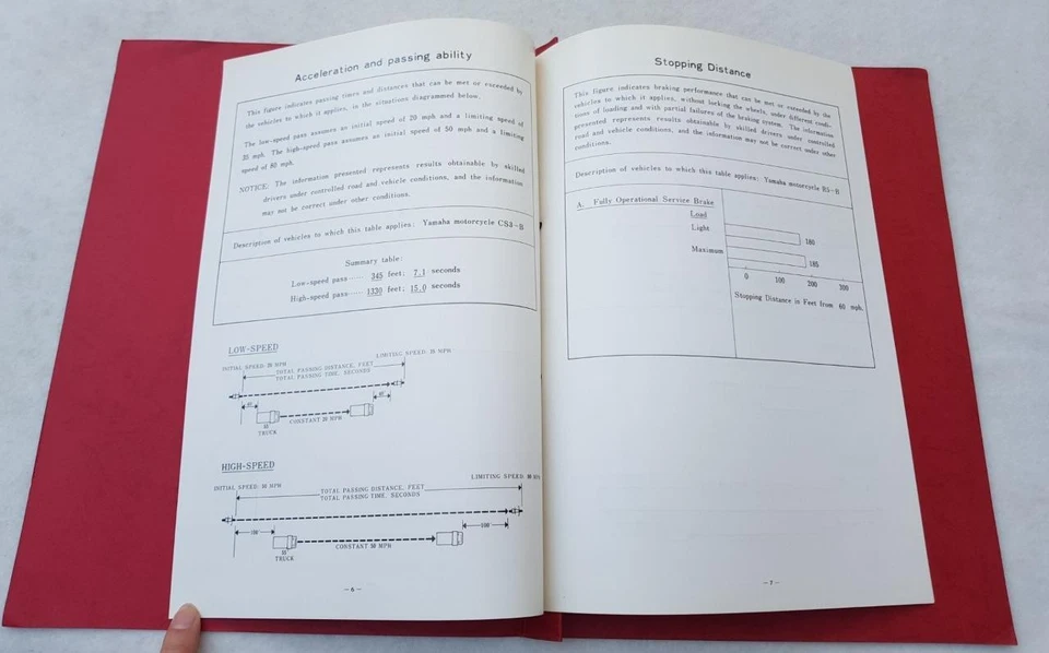 YAMAHA CONSUMER INFORMATION Motorcycle Sales Brochure 1971 X10 MODELS - Image 4 of 4
