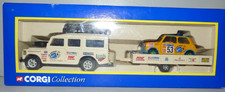 Corgi Toys 60006 Land Rover Station Wagon, trailer & Mini Safari Rally set