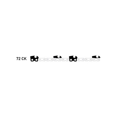Oregon 72CK084G PowerCut Saw Chain, 3/8'' Pitch, .050'' Gauge, 84 Drive Links