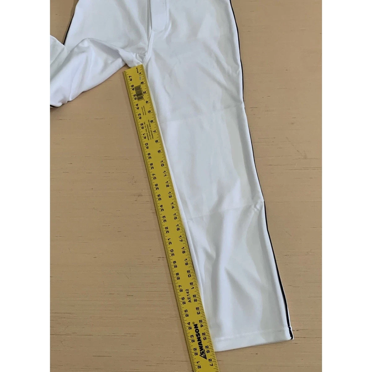 Rawling Youth Größe XL Semi Relaxed Fix weiße Baseballhose brandneu