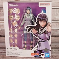 SH Figuarts Hinata Hyuga Naruto Shippuden Bandai Action Figure Authentic