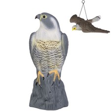 Taubenschreck Falke Vogelscheuche Abwehrmittel Fänger Schutzfigur Abschreckung