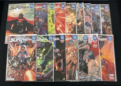 Absolute Superman 1 2 3 4 5 6 7 8 9 10 11 12 13 14 15 16 ALL 1st PRINT Lot NM+