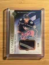 2024-25 Upper Deck Ultimate Rookies Auto Patch /99 Luca Del Bel Belluz Rookie