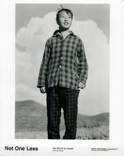 Wei Minzhi Portrait Silver Gelatin Print Bai Xiaotian Not One Less Film Promo