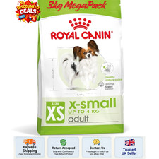 Image of ROYAL CANIN X-Small Adult Dry Dog Food 3kg Dental Care & Supports Immune System